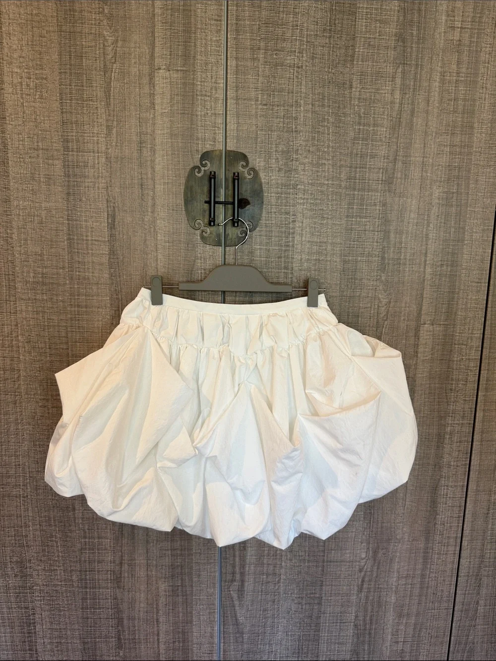 Zara Collection‎ White Balloon Mini Skirt